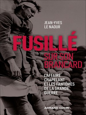 cover image of Fusillé sur son brancard